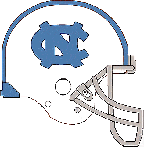 North Carolina Tar Heels 1963-1966 Helmet Logo t shirts iron on transfers